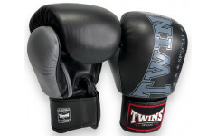 Боксерские перчатки TWINS Special BGVL3-2TA black gray 10 oz