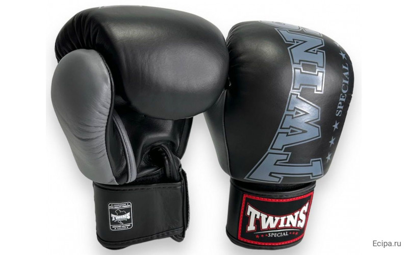 Боксерские перчатки TWINS Special BGVL3-2TA black gray 16 oz