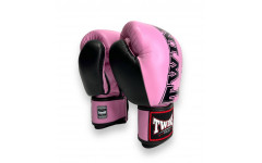 Боксерские перчатки TWINS Special BGVL3-2TA pink black 14 oz