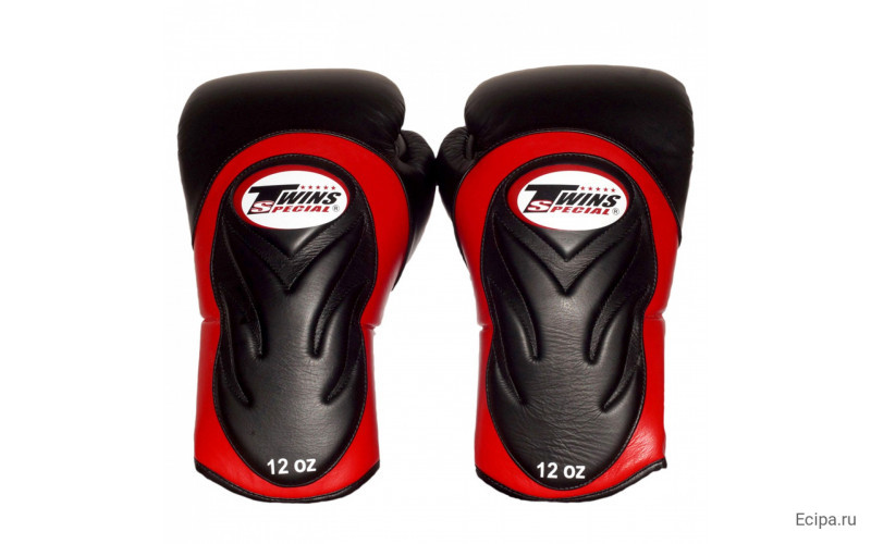Боксерские перчатки Twins Special BGVL6 red black 10 oz