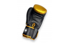 Боксерские перчатки Twins Special FBGV-TW4 Gold Black 16 oz