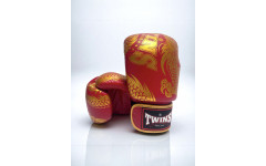 Боксерские перчатки TWINS Special FBGVL3-49 gold red 14 oz