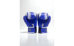 Боксерские перчатки TWINS Special FBGVL3-49 blue-white 16 oz