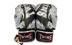 Боксерские перчатки TWINS Special FBGVL3-49 black white 14 oz