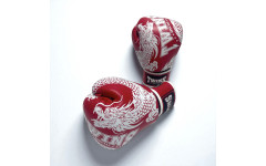 Боксерские перчатки TWINS Special FBGVL3-49 red white 14 oz