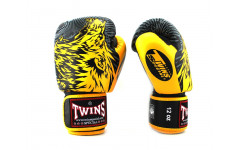 Боксерские перчатки Twins Special FBGVL50 yellow 10 oz