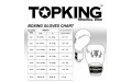 Боксерские перчатки Top King Boxing SUPER AIR STAR red 10 oz