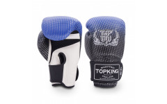 Боксерские перчатки Top King Boxing SUPER AIR STAR blue 10 oz