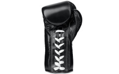 Боксерские перчатки на шнурке Fairtex BGL7 black 10 oz