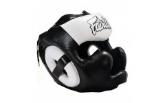 Шлем Fairtex HG13 black white (Full Head) L Шлем Fairtex HG13 black white (Full Head) L