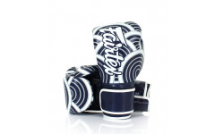 Боксерские перчатки Fairtex BGV14 Japanese blue 12 oz