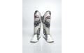 Защита голени Twins Special FSGL10-49 white black - XL