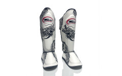 Защита голени Twins Special FSGL10-49 white black - XL Защита голени Twins Special FSGL10-49 white black - XL