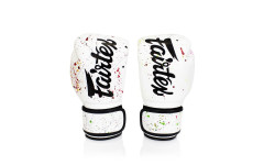 Боксерские перчатки Fairtex BGV14 painter white 14 oz Боксерские перчатки Fairtex BGV14 painter white 14 oz