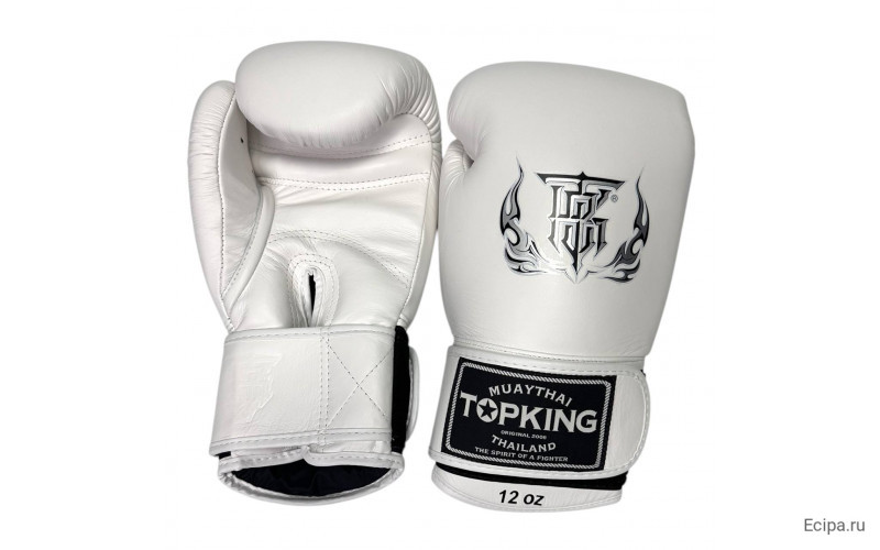 Перчатки боксёрские Top King Ultimate TKBGUV white 10 oz