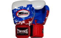 Перчатки боксёрские Twins FBGVL3-44 Russia 10 oz