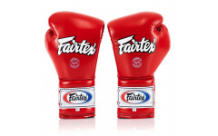 Перчатки боксерские на шнурке Fairtex BGL7 red 16 oz