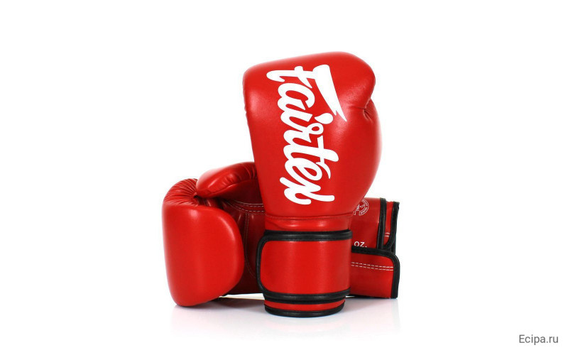 Боксерские перчатки Fairtex BGV14 red 12 oz