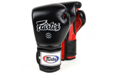 Боксерские перчатки Fairtex BGV9 black red 14 oz