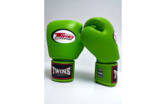 Боксерские перчатки Twins Special BGVL3 green neon 12 oz Боксерские перчатки Twins Special BGVL3 green neon 12 oz