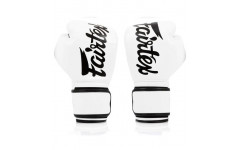 Боксерские перчатки Fairtex BGV14 white 14 oz