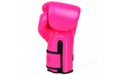 Боксерские перчатки Fairtex BGV14 pink-black 10 oz