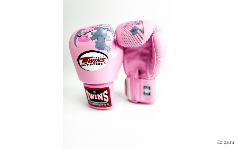 Боксерские перчатки Twins FBGVL3-13 pink 14 oz