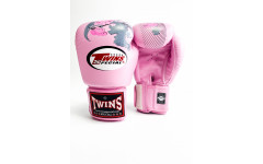 Боксерские перчатки Twins FBGVL3-13 pink 14 oz