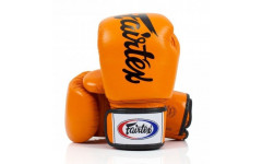 Боксерские перчатки Fairtex BGV19 orange 10 oz