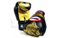 Боксерские перчатки Twins FBGVL3-23 black gold 16 oz