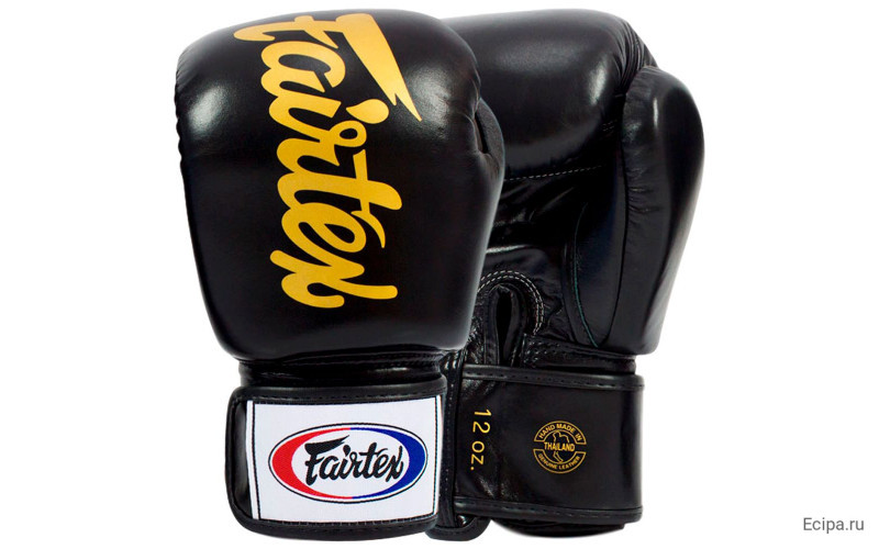Боксерские перчатки Fairtex BGV19 black 10 oz