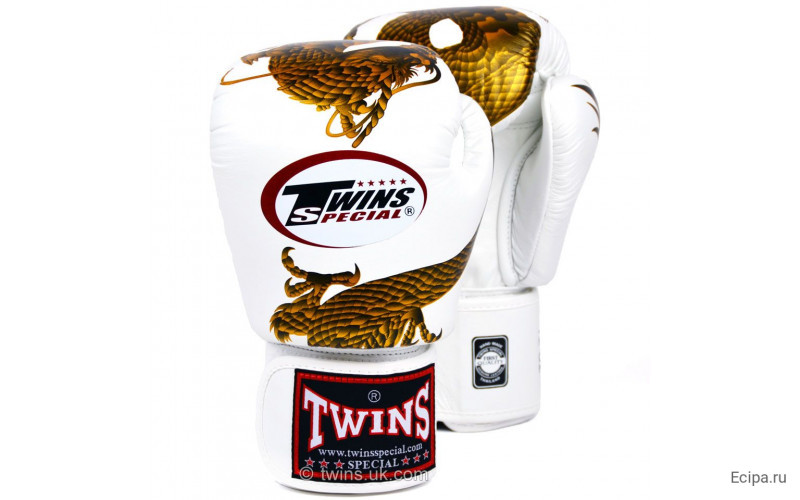 Боксерские перчатки Twins FBGVL3-23 white gold 10 oz