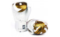 Боксерские перчатки Twins FBGVL3-23 white gold 12 oz