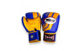 Боксерские перчатки Twins FBGVL3-43 blue yellow 10 oz