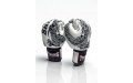 Боксерские перчатки TWINS FBGVL3-49 white black 12 oz