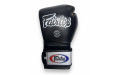 Боксерские перчатки Fairtex BGV9 black yellow 16 oz