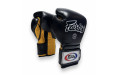 Боксерские перчатки Fairtex BGV9 black yellow 16 oz