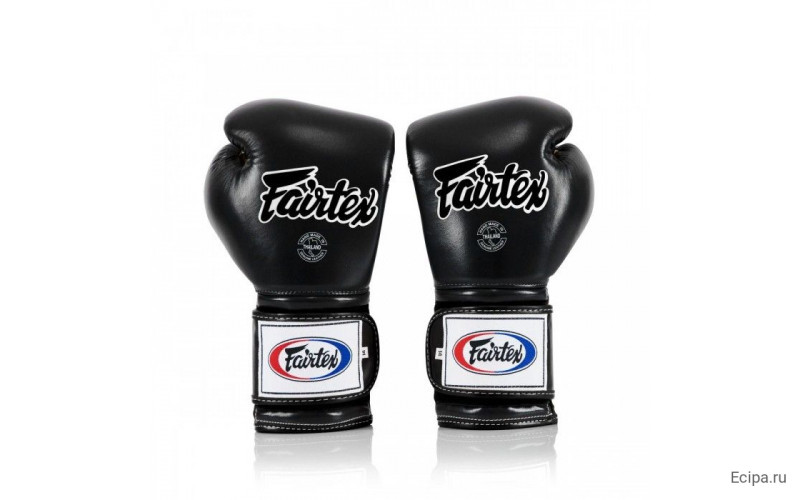 Боксерские перчатки Fairtex BGV9 black 18 oz