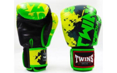 Боксерские перчатки Twins FBGVL3-61 green 12 oz
