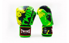 Боксерские перчатки Twins FBGVL3-61 green 12 oz