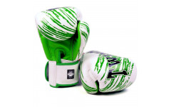 Боксерские перчатки TWINS FBGVL3-TW2 WHITE-GREEN 12 oz