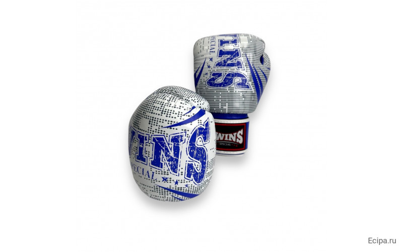 Боксёрские перчатки FBGVL3-TW5 white blue 12 oz