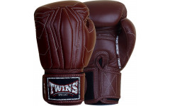 Боксерские перчатки Twins Special BGVL14 Dark Brown 14 oz
