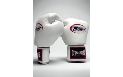 Боксерские перчатки Twins Special BGVL3 white 12 oz Боксерские перчатки Twins Special BGVL3 white 12 oz
