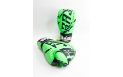 Боксерские перчатки Raja model 3 green 12 oz