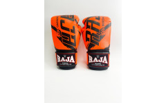 Боксерские перчатки Raja model 3 orange 14 oz