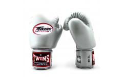 Боксерские перчатки Twins Special BGVL3 silver 16 oz
