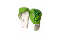 Боксёрские перчатки TKB ACTIVE MUAYTHAI green 10 oz