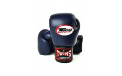 Боксерские перчатки Twins special BGVL3 Navy blue 16 oz